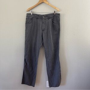 Patagonia Vintage 2000s Y2K Gray Hemp Blend  Chinos Size 36x33